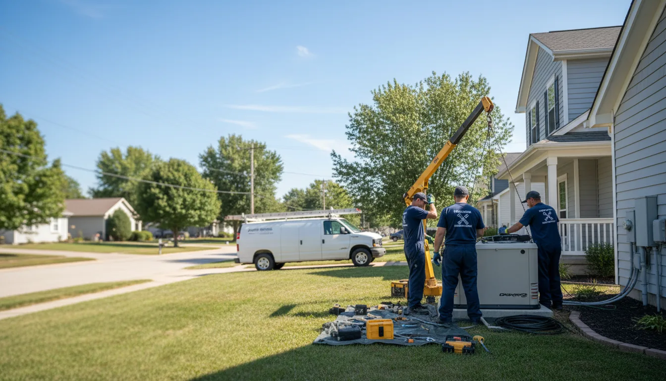 Generator Installation in Angie, LA near me